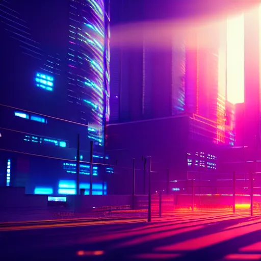 Image similar to cyberpunk city, octane render, volumetric light, realistic, hdr, cinematic