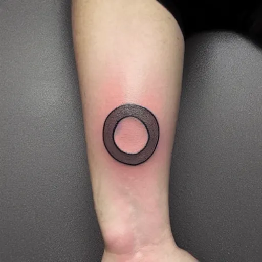 Image similar to minimal infinity tattoo