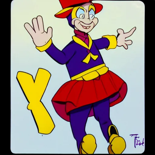 Image similar to mister mxyzptlk