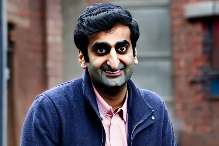 Prompt: kumail nanjiani as the next doctor who, mild depth of field, realistic, cinematic lighting