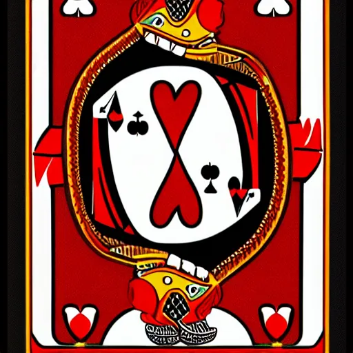 Image similar to poker playing card king of hearts