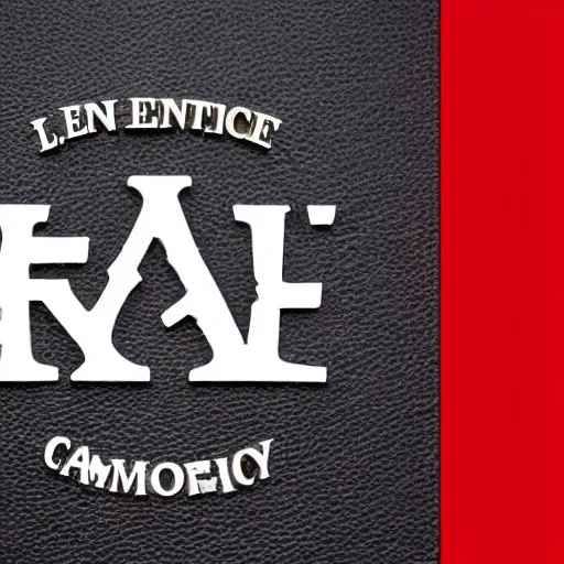 Image similar to logo of a fictional company L'Enfante