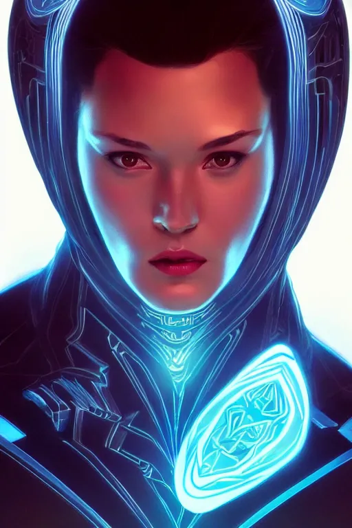 Image similar to Tron leading actor, intricate, elegant, highly detailed, concept art, sharp focus, beautiful face!!, digital art, smooth defined outlines!!, human anatomy, human structure, by Brom, trending on Artstation, Alphonse Mucha, Tom Bagshaw, Sargent