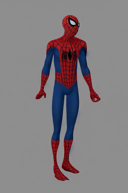 Image similar to spider - man in half life alyx
