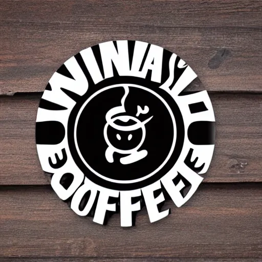 Image similar to ninja coffee logo sign