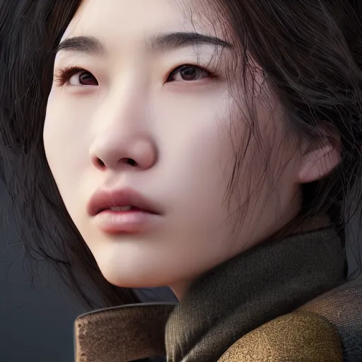 Image similar to portrait of Lin Xiao, digital art, highly detailed, concept art, intricate, sharp focus, Trending on Artstation HQ, deviantart, unreal engine 5, 4K UHD image