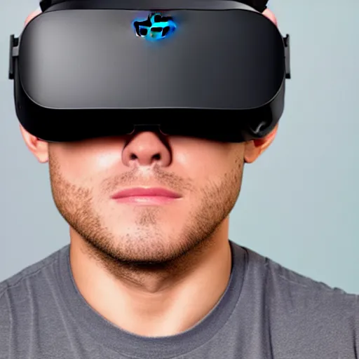 Image similar to a leaked photo of next-gen oculus quest