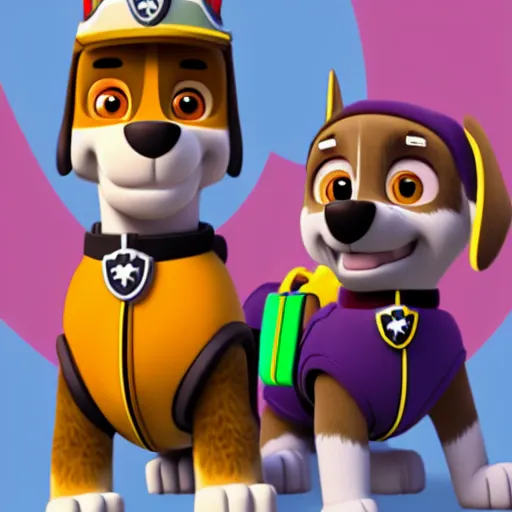 Image similar to paw patrol as humans, furry, photorealistic, cinematic, 3 5 mm