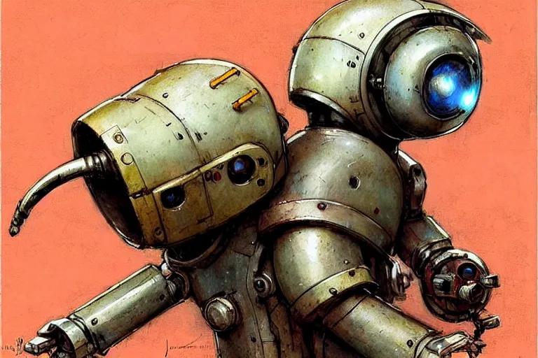 Prompt: adventurer ( ( ( ( ( 1 9 5 0 s retro future robot mouse android digging machine. muted colors. ) ) ) ) ) by jean baptiste monge!!!!!!!!!!!!!!!!!!!!!!!!! chrome red