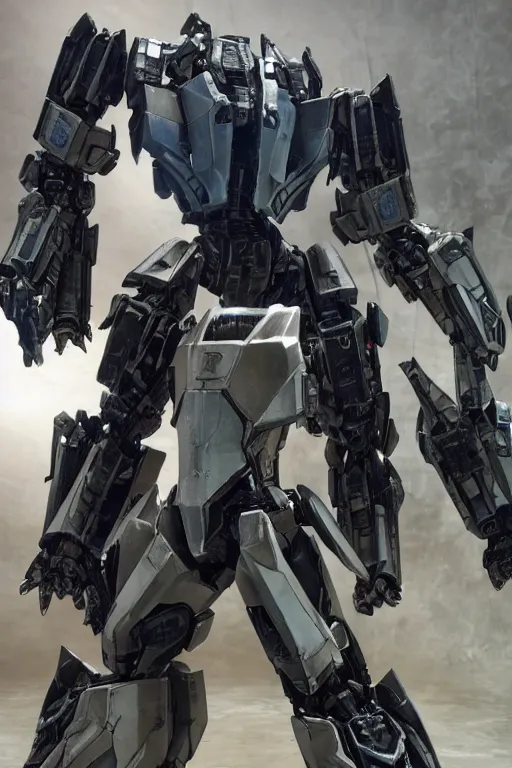 Image similar to cinematic still in ps 5 armoredcore 6 and real steel movie and westworld and pacific rim movie, one slim full body ornate humanoid armored core mega mech by fujioka kenki and by mamoru nagano