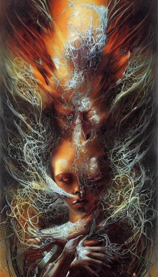 Image similar to The end of an organism, by Karol Bak