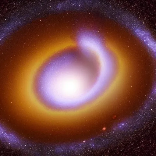 Prompt: scientifically accurate supermassive black hole at the center of the milky way galaxy
