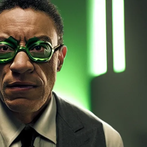 Image similar to Giancarlo Esposito as the Hulk