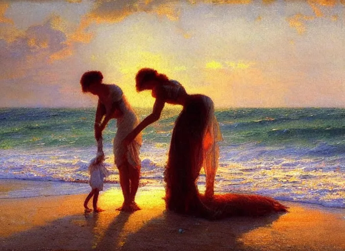 Image similar to beach light by alexander averin and delphin enjolras