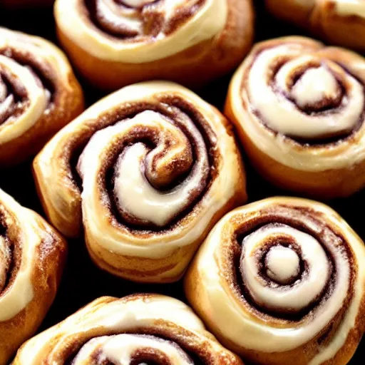 Prompt: cinnamon rolls made out of jewels, high clarity, marquis cut