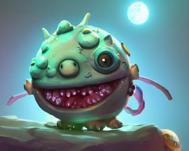 Image similar to 3D Fantasy Cute and adorable alien piggy in space, bright stars, Smooth 3D Illustration, soft render, Servando Lupini, Daniil Kudriavtsev, handpaint texture, Blender, 3DCoat