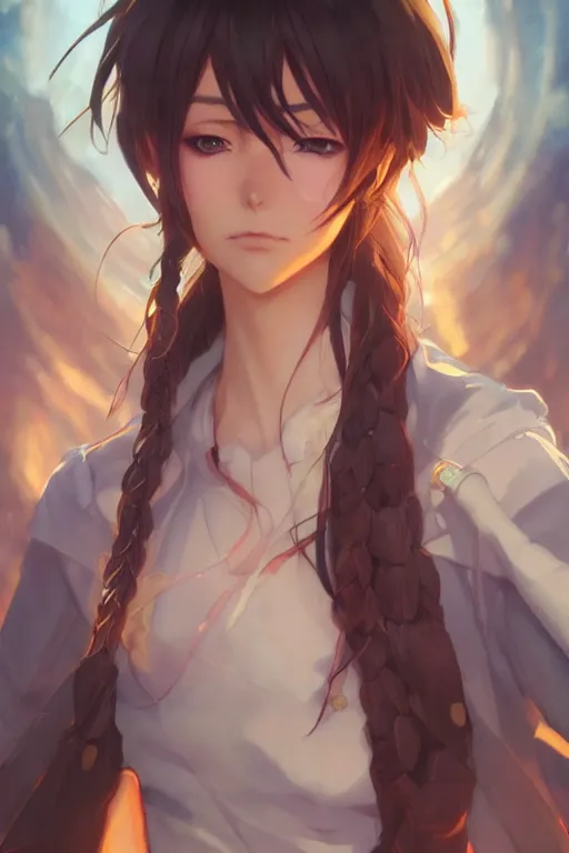 Image similar to anime key visual of a beautiful young female, stunning, highly detailed, digital painting, artstation, smooth, hard focus, illustration, art by artgerm and greg rutkowski and alphonse mucha