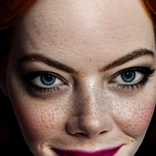 Prompt: highly detailed portrait of a Emma Stone, award winning photography, sigma 55mm, 4k resolution