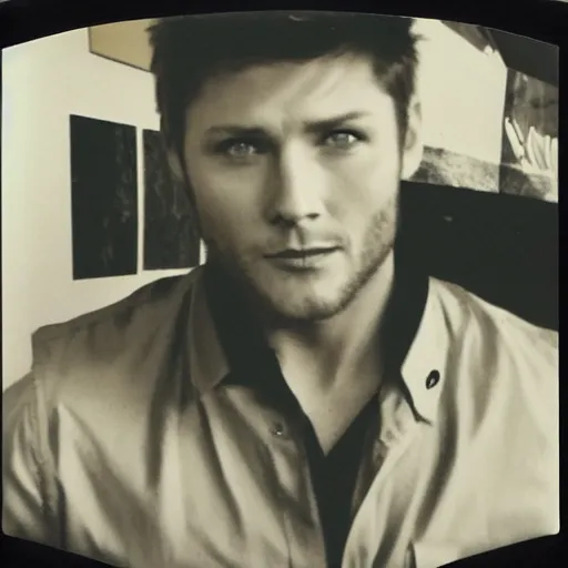 Image similar to polaroid of jensen ackles