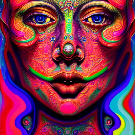 Image similar to an extremely psychedelic portrait of an iphone, surreal, lsd, face, detailed, intricate, elegant, lithe, highly detailed, digital painting, artstation, concept art, smooth, sharp focus, illustration