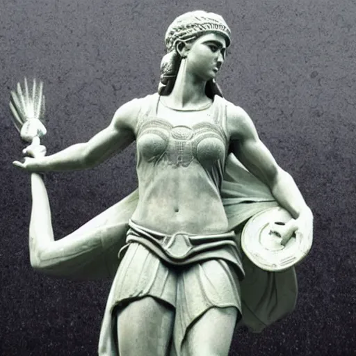 Image similar to the nike goddess of victory