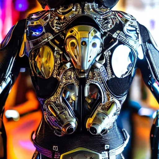 Image similar to love, diverse slow cybersuits, from behind, connection rituals, wide wide angle, vivid, elaborate, highly detailed, beautiful lighting