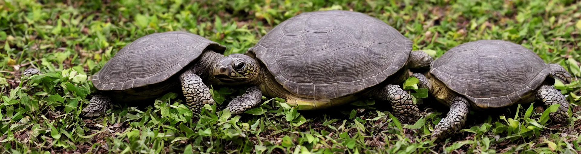 Prompt: a turtle looking like goldorak