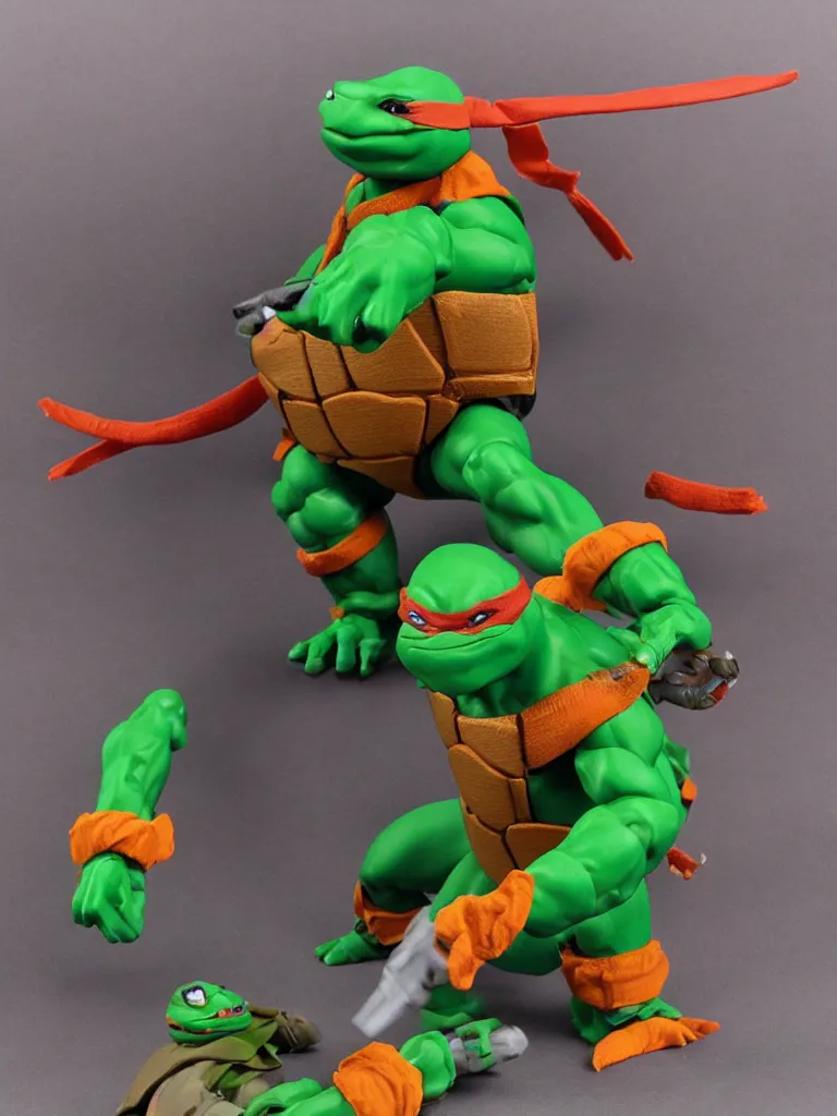 Image similar to tmnt playmates single toy figure