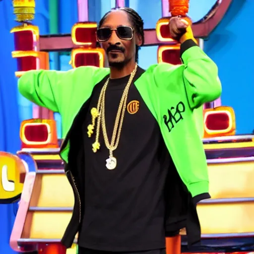 Image similar to snoop dogg on the price is right