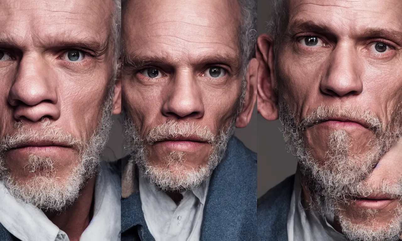 Prompt: color photorealistic 4 k of john malkovich