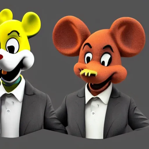 Image similar to danger mouse as a real person, photorealistic, cinematic