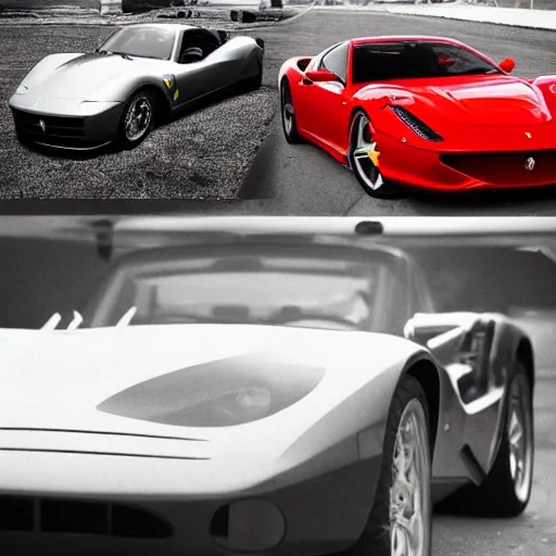 Prompt: ferrari designed by “rob zombie” 4k HD