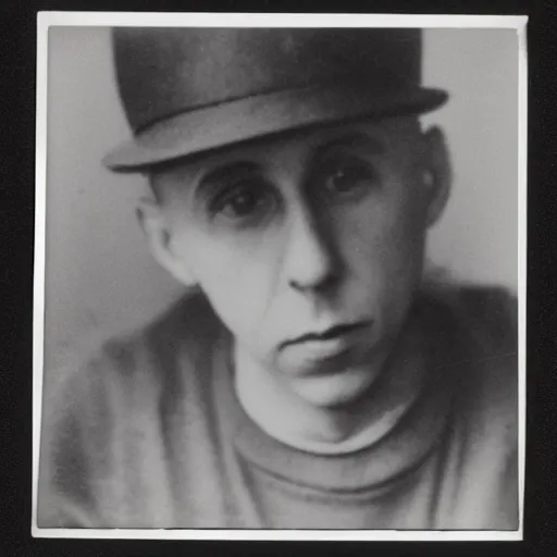 Image similar to Joseph Mandelstam. polaroid. color photo. High quality photos.