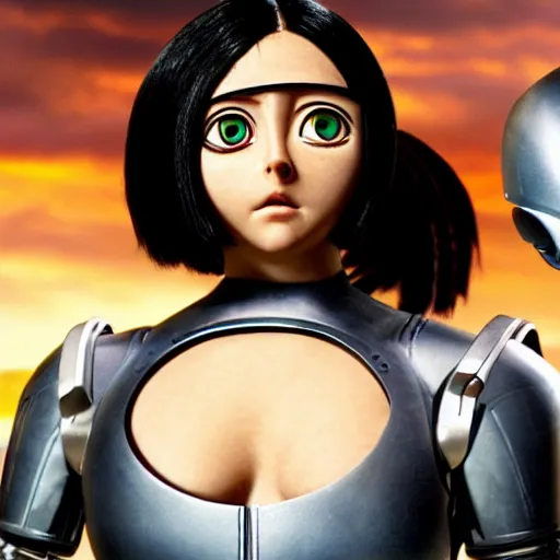 Image similar to Alita