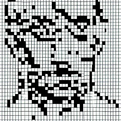 Image similar to ascii art of morgan freeman