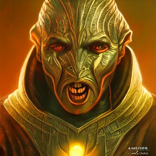 Image similar to bright, colorful, realistic, detailed from Elder Scrolls: shivering isles concept portrait flesh atronach backlighting, kodachrome, high contrast, highly detailed, sharp focus, digital painting, concept art, illustration, trending on artstation, comic book by Alex Ross and Adam Adamowicz cover art