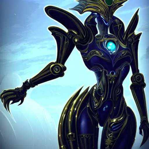 Image similar to highly detailed exquisite warframe fanart, worms eye view, looking up at a giant 500 foot tall beautiful saryn prime female warframe, as a stunning anthropomorphic robot female dragon, sleek smooth white plated armor, unknowingly standing elegantly over your view, you looking up from the ground between the magnificent towering robotic legs, nothing but a speck to her, proportionally accurate, anatomically correct, sharp claws, two arms, two legs, robot dragon feet, camera close to the legs and feet, giantess shot, upward shot, ground view shot, leg and thigh shot, epic shot, high quality, captura, realistic, professional digital art, high end digital art, furry art, macro art, giantess art, anthro art, DeviantArt, artstation, Furaffinity, 3D, 8k HD render, epic lighting