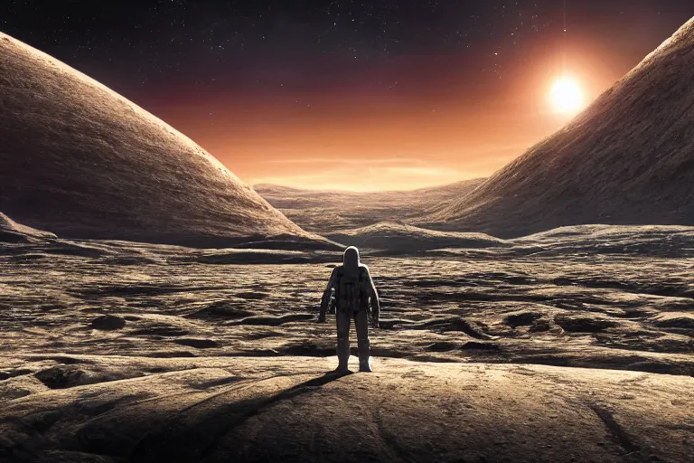 Prompt: a beautiful peaceful landscape photo of an alien planet, cinematic atmospheric masterpiece, award winning, 4 k, hyperdetailed, fantastic, wonderful