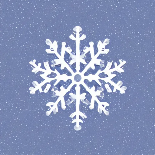 Prompt: snowflake, realistic