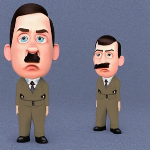 Image similar to hitler in pixar style