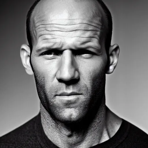 Image similar to Jason Statham Face Portrait, 8K Photography by Steve McCurry