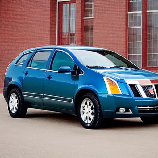 Image similar to mix between pontiac aztec and cadillac