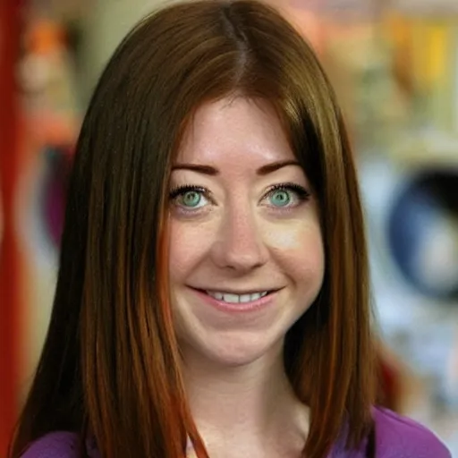 Prompt: female who looks like alyson hannigan