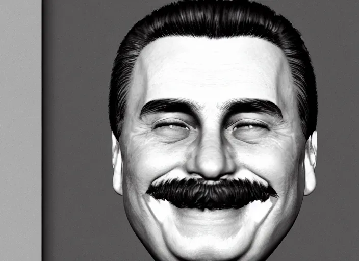 Prompt: hyper detailed portrait of smiling 2 3 year old stalin by richard avedon, unreal engine 5, lumen, nanite, dslr