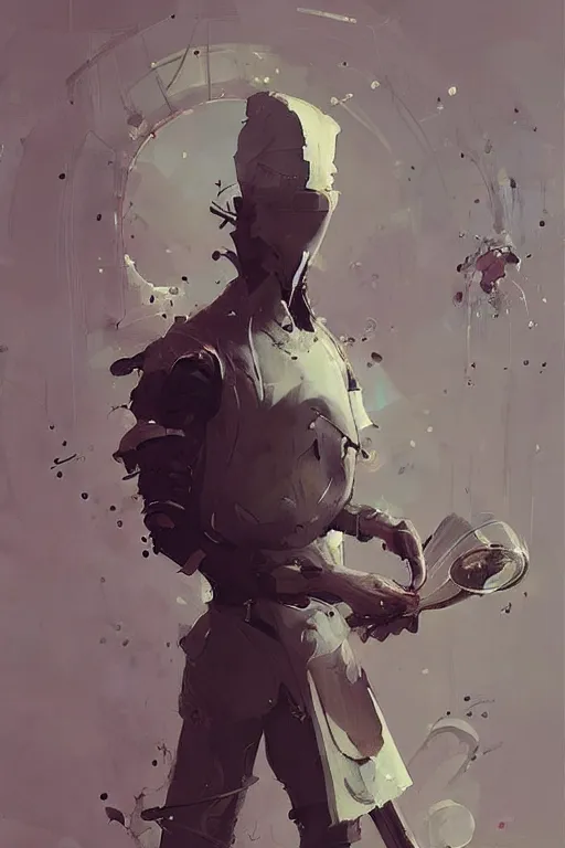 Image similar to a male french chef, culinarypunk futuristic. decorated with culinary magic by league of legends ismail inceoglu dragan bibin rossdraws peter mohrbacher. sharp focus, smooth, symmetry