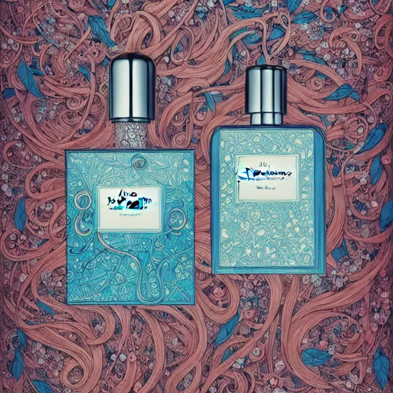 Image similar to fragrance advertising campaign by james jean, highly detailed, intricate, very beautiful