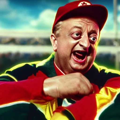 Prompt: rodney dangerfield starring in a league of their own, 4 k cinematic octane render