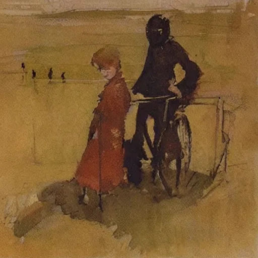 Image similar to “by Bernie Fuchs”