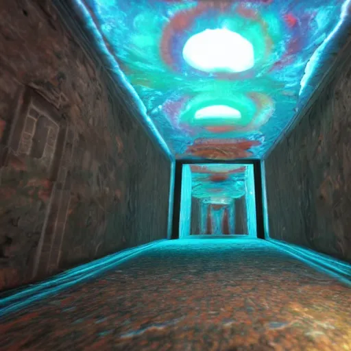 Prompt: psychedelic, melting walls, unreal engine,