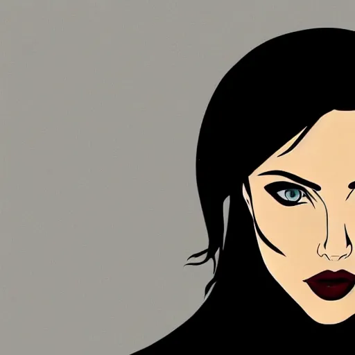 Prompt: scarlett johansson as aeon flux cartoon, photo real, smooth, sharp, intricate detail, dramatic lighting